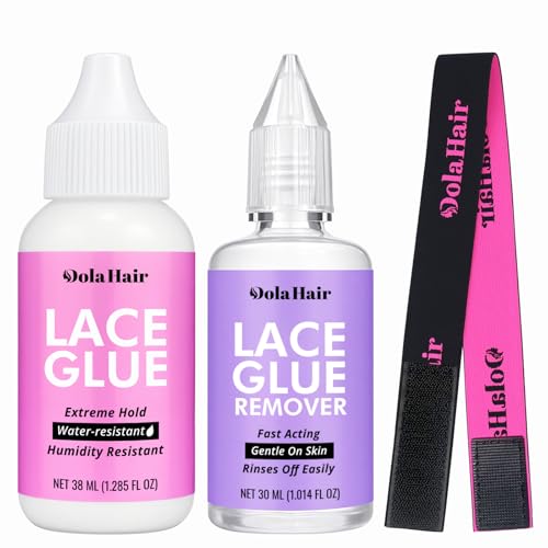 Dolahair Lace Wig Glue Kit - Waterproof Lace Front Adhesive