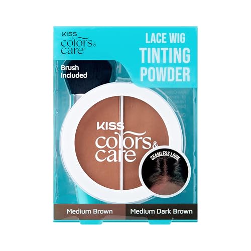 KISS Colors & Care Lace Wig Tinting Powder Dark Duo