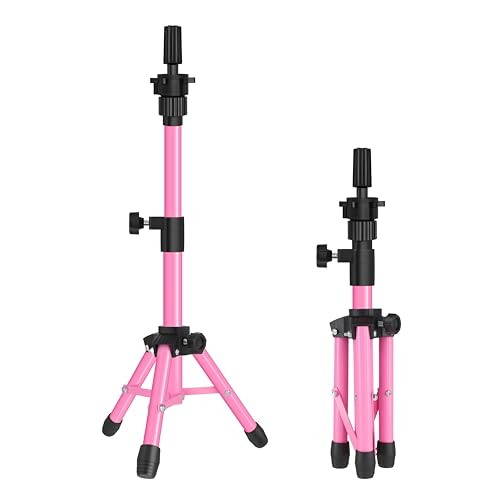 AliLeader 25 Inch Mannequin Head Stand Tripod for Training...