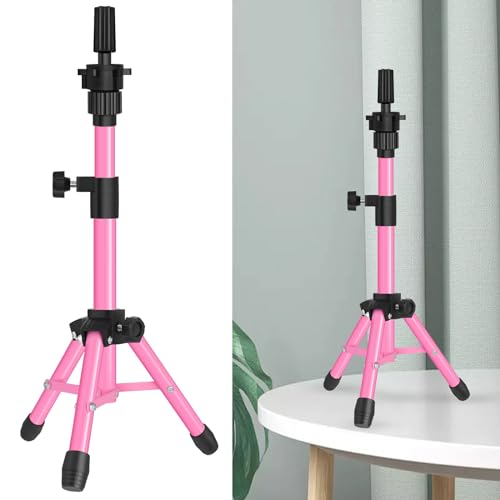 ZQIAN BEAUTY 25 Inch Wig Stand Tripod, for Training Heads