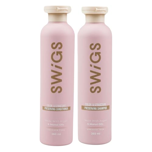SWIGS Human & Synthetic Wig Shampoo & Conditioner Set