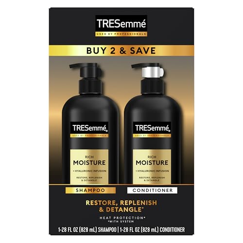 TRESemmé Rich Moisture Shampoo and Conditioner 2 Count 28 oz