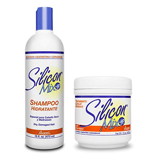 Silicon Mix Hair Treatment & Shampoo 16 oz Combo
