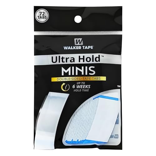 Walker Tape Ultra Hold Mini Tabs, Double Sided Wig Tape