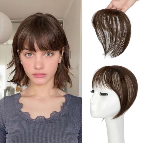 Cephermer Bangs Hair Clip in Bangs 360°3D Cover Hair Topper