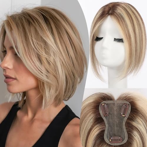 starluck Real Human Hair Toppers for Women for Thinning Hair