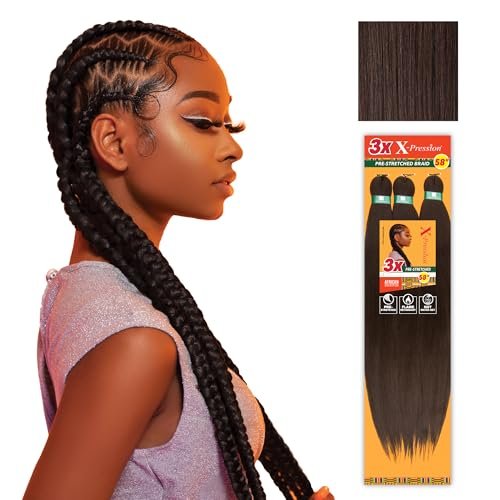 Sensationnel X-pression prestretched braiding hair - 3x...